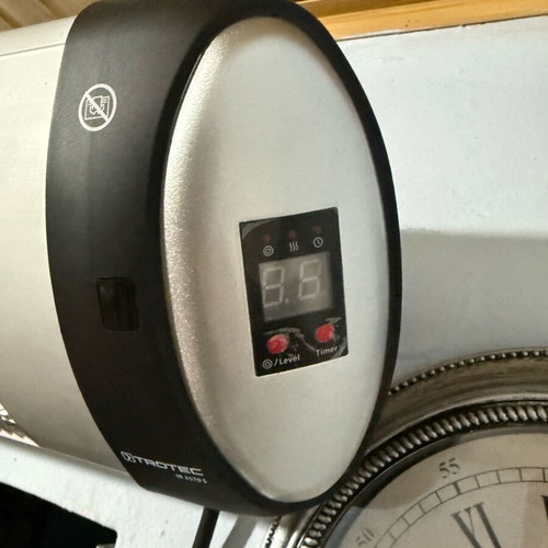 Trotec IR 2570 S wall-mounted quartz bathroom heater 2500W like new