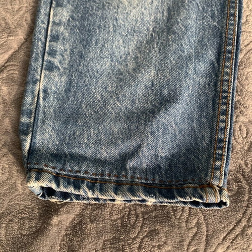 Pink Woman High Rise Jeans used, size 40, blue