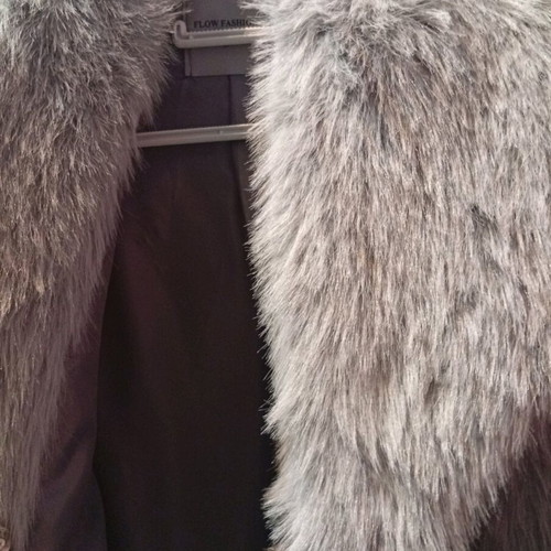 Eco fur new gray, size large
