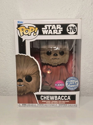 Funko POP! Star Wars Chewbacca Special Edition Flocked #576 like new