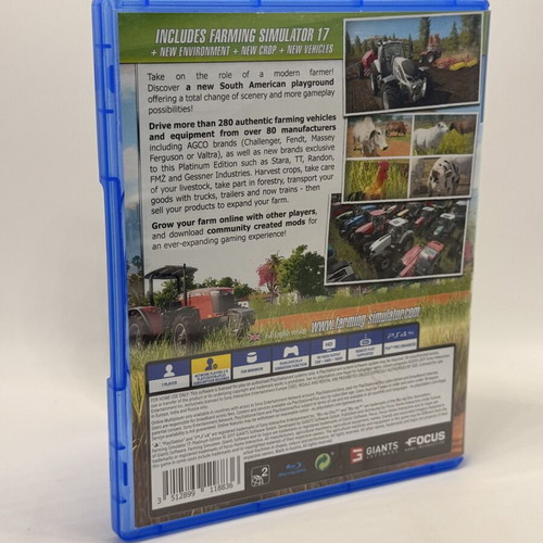 Farming Simulator 17 Platinum Edition PS4 used