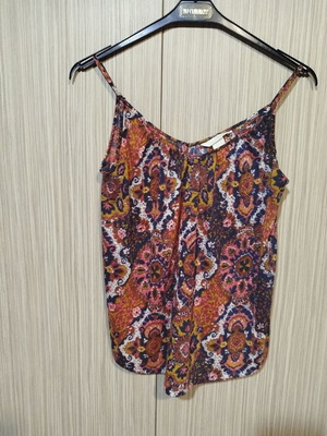 Μπλούζα H&m αέρινη καινούργια, small, πολύχρωμη από βισκόζ