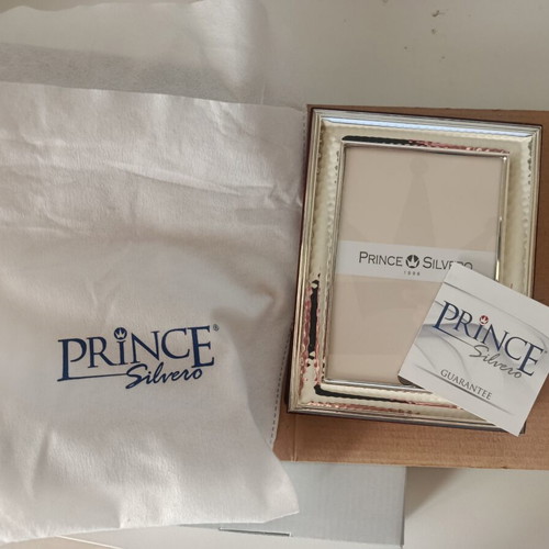 Prince Silvero 925 silver photo frame 17x13cm, new
