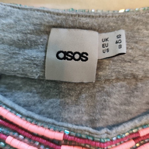 ASOS blouse gray size L used
