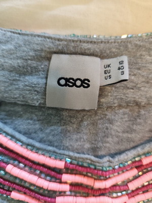 ASOS blouse gray size L used