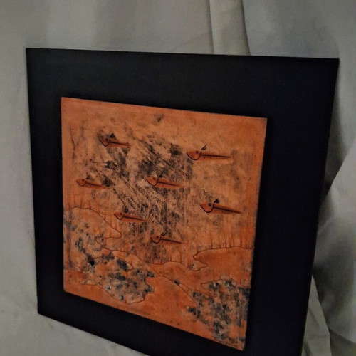 Sea Composition Ceramic Wall Art by Kostas Panaretos like new