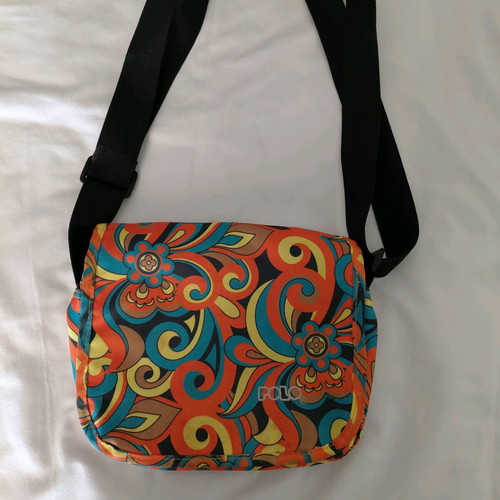 Polo crossbody bag used, multicolored