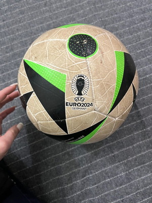 Adidas Euro 24 football ball used, size 5