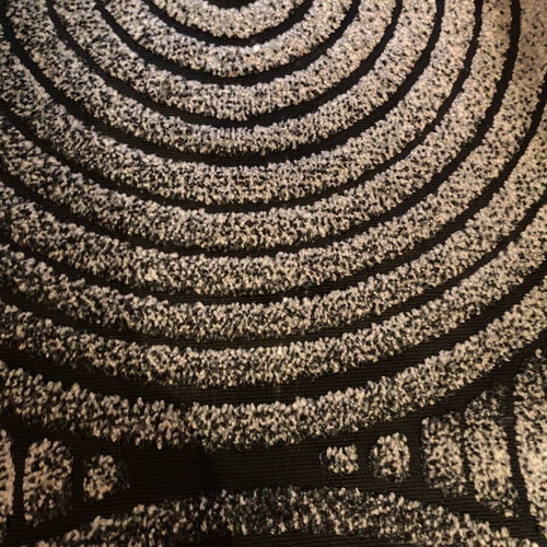 Gray/Black Rug 188 x 133 cm like new