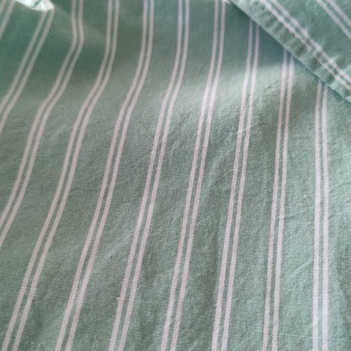 H&M Boys' Dress Shirt Like New, Size 128 cm, White and Turquoise