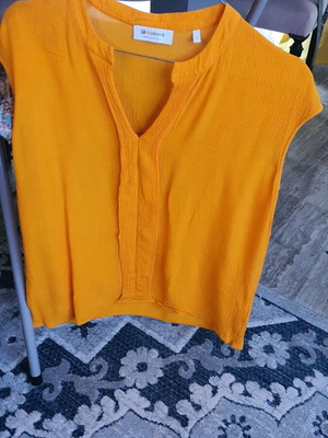 Rich @ Royal blouse used, viscose, orange, size S