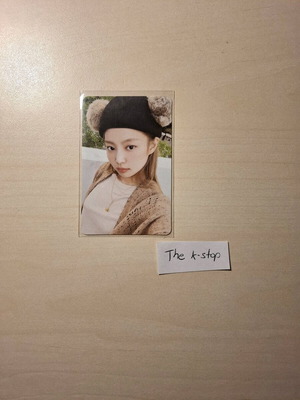 Jennie Blackpink Born Pink Bear photocard like new