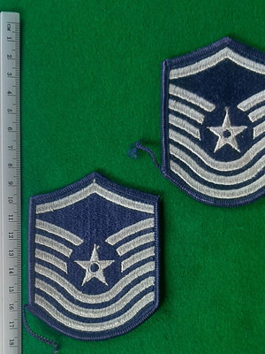 Γαλόνια Αμερικάνικης Αεροπορίας U.S. Air Force Senior Master Sergeant 2 τεμάχια, αχρησιμοποίητα