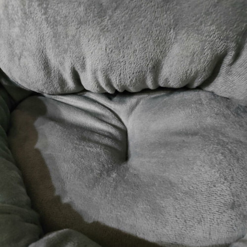 Cat bed like new with ears and tail