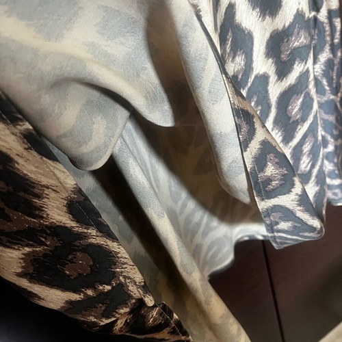 Long skirt animal print new Lumina in size S/M, black brown