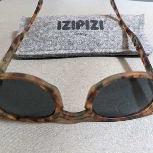 Izipizi tortoise sunglasses used, beige