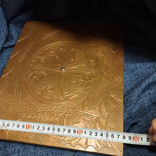 Bronze wall decoration like new