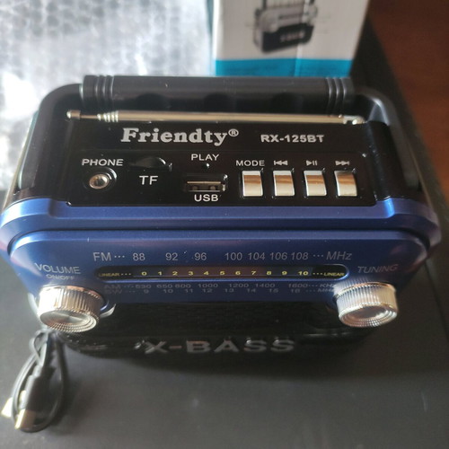 Friendty RX-125BT multifunction radio new