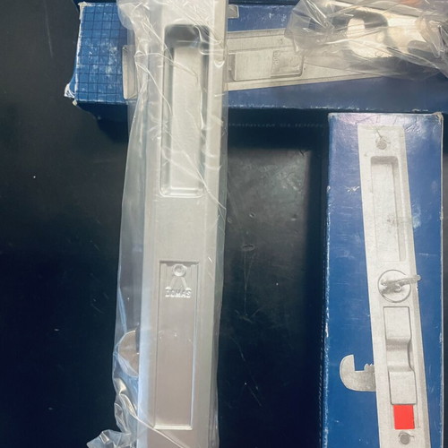Sliding door and window lock new aluminum white and brown