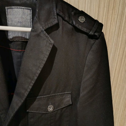 Ανδρικό σακάκι Zara Man Basic μαύρο, L, σαν καινούργιο