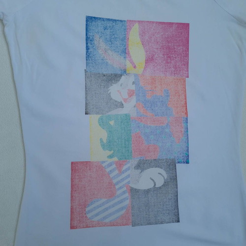 Iceberg Italy Looney Tunes Bugs Bunny women's T-shirt size S