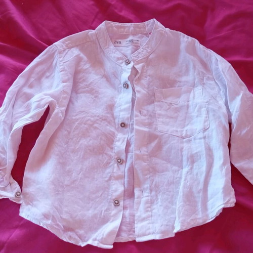 Linen shirt Zara for boy 18-24 months like new