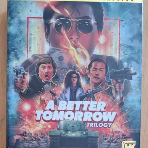 A Better Tomorrow Trilogy 4K UHD + Blu-ray set new, 7 discs