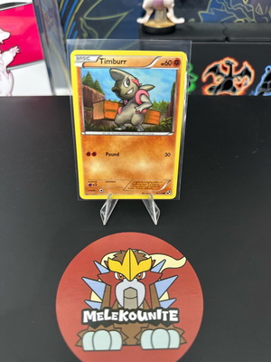Κάρτα Timburr Pokemon 2011 μεταχειρισμένη, common TCG