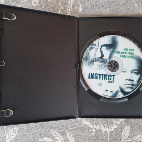 Instinct DVD like new, drama thriller with Greek subtitles