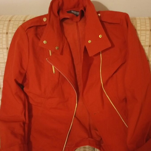 Spring jacket like new, size L, 100% polyester