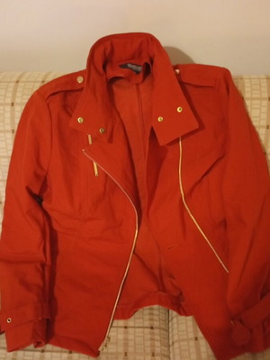 Spring jacket like new, size L, 100% polyester