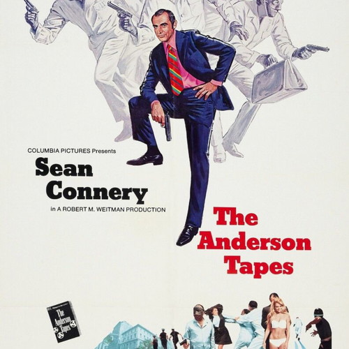 The Anderson Tapes Indicator Blu-ray like new, crime thriller