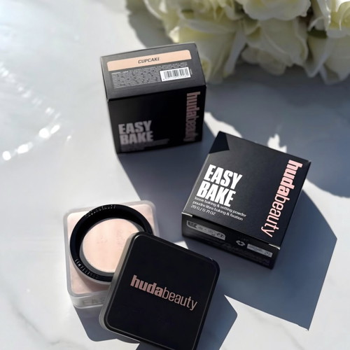 Huda Beauty Easy Bake Loose Baking & Setting Powder new, Cupcake shade