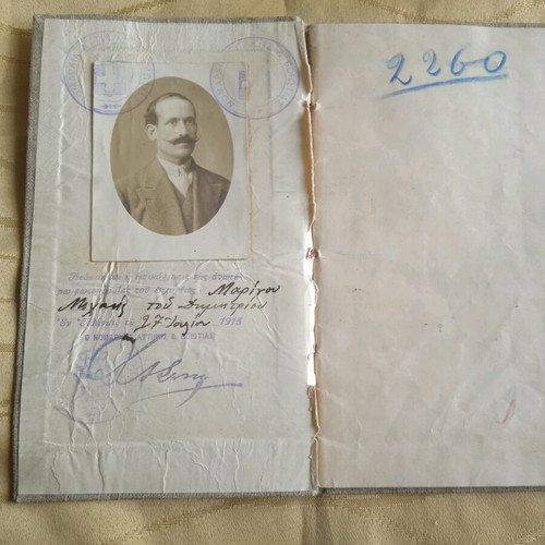 Electoral booklet 1915 used