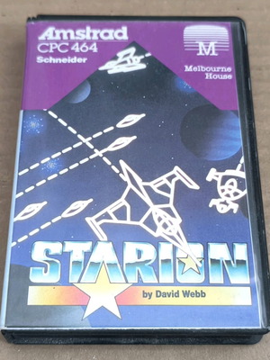 Starion (Melbourne House) Amstrad cassette like new