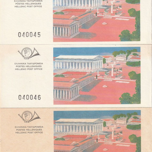 1988 Greece Olympic Games Seoul Mint Never Hinged Stamps