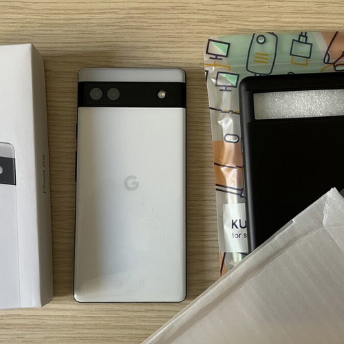 Google Pixel 6a smartphone, 128GB, white, Android