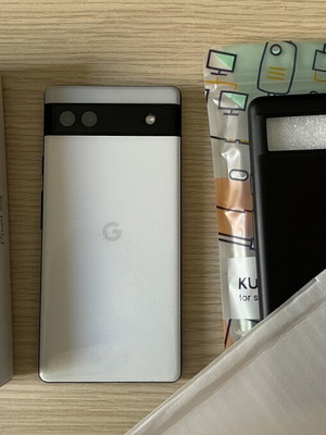 Google Pixel 6a smartphone, 128GB, white, Android