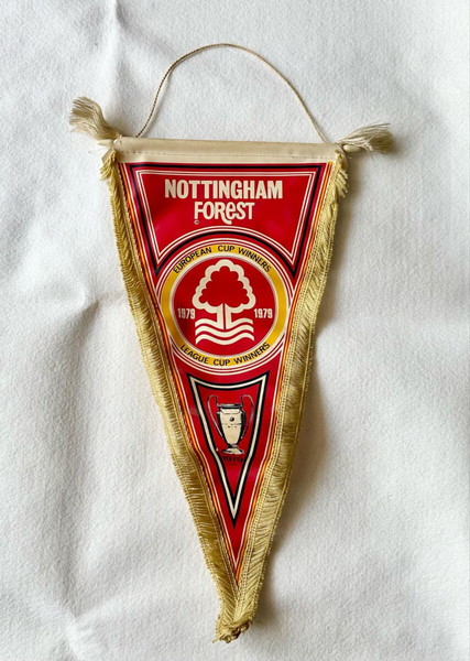 Συλλεκτικό vintage λάβαρο Nottingham Forest 1978/1979 – European Cup