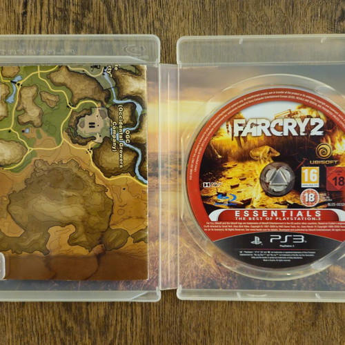 PS3 game pack with Far Cry 2, Far Cry 4, Uncharted
