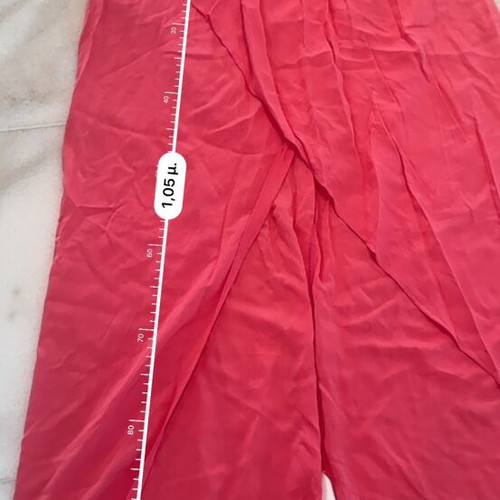 Magenta Wrap Style Maxi Skirt size L, like new