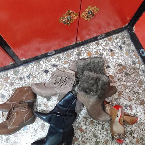 Shoes used, pack of 5 pairs, size 37