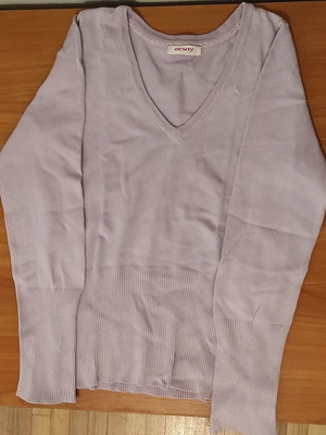 Orsay sweater used, lilac, size Medium