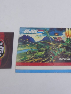 GI Joe To The Rescue 1983 Insert Catalog Booklet used Hasbro ARAH