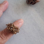 Handmade rings like new, wire pack