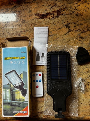 Solar lamp new