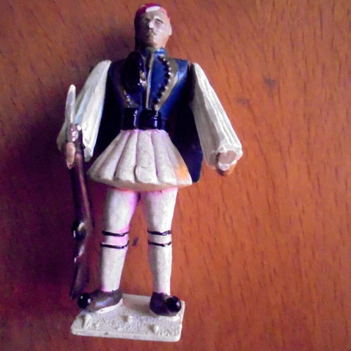 Pal Evzones soldier figurine used