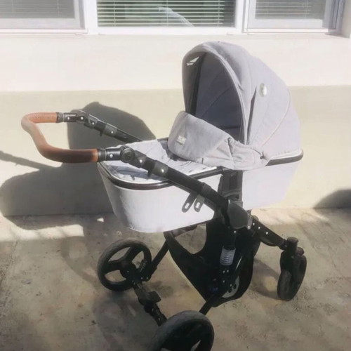 Lorelli 3-in-1 baby stroller with newborn bassinet, seat and car seat