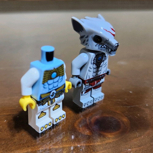 Lego Legends of Chima 2 figures used