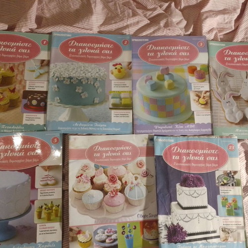 Decorate Your Sweets 6 DeAGOSTINI Issues like new with series guide